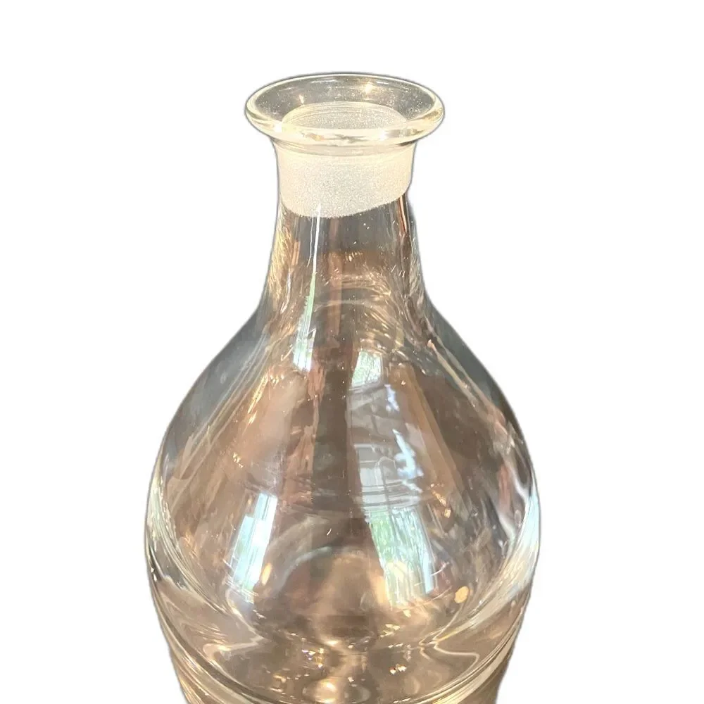 MCM Reijmyre Sweden Hand-Blown Crystal Decanter Carafe w/ Polished Pontil